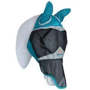 Small Pony | Shires vliegenmasker deluxe met neusflap 6671 bij Wind Ruitersport