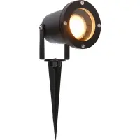 Smart prikspot GU10 | Zwart | Samara | IP54 bij 123led