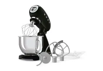 SMEG Keukenmachine Zwart bij Kookshop de Pepermolen