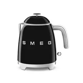 Smeg - Mini Waterkoker | Zwart | Jaren 50 | Kettle Standard bij Kookgigant