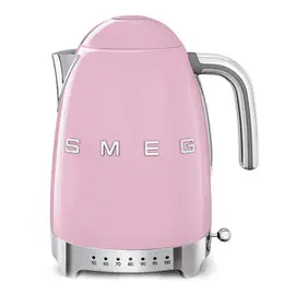 Smeg - Waterkoker | Roze | Jaren 50 | Variabele waterkokers bij Kookgigant