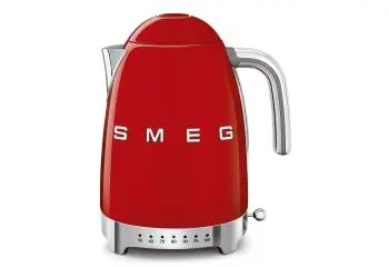 SMEG Waterkoker Variabel Rood 1,7ltr bij Kookshop de Pepermolen