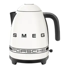 Smeg - Waterkoker | Wit | Porsche Edition bij Kookgigant