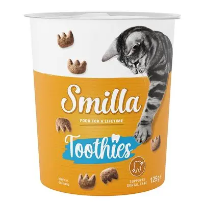 Smilla Gebitsverzorgings-Snacks Toothies Voordeelpakket: 3 x 125 g bij Bitiba