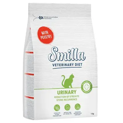 Smilla Veterinary Diet Urinary Gevogelte Kattenvoer 1 kg bij Bitiba