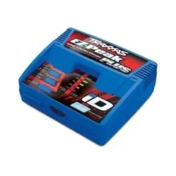Snellader. EZ-Peak Plus. 4 amp. LiPo/NiMH (iD Auto Bat EU) [TRX2970GX] bij Quartel Modelbouw