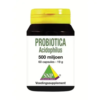 SNP Probiotica acidophilus 500 miljoen 60 capsules bij Superfoodstore
