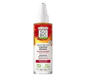 SO'BiO étic Hair Repair Biphase Serum bij De Groene Drogist