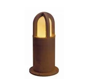 Sokkellamp Cortenstaal Roest 40 cm E27 bij LampVerlichting.nl