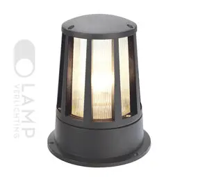 Sokkellamp Laag Rond E27 IP54 bij LampVerlichting.nl