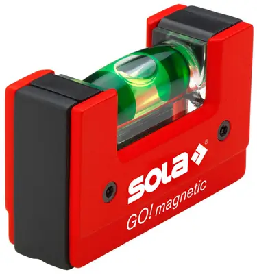 Sola 01621101 GO!magnetic Compact waterpas 6.8cm bij Toolnation
