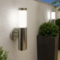Solar wandlamp | Canterbury XT | 5500K | 12 lumen | RVS bij 123led