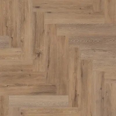 Solid floor,Mansion visgraat PVC dryback dark oak bij De Vloerenzaak