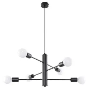 Sollux Kroonluchter DUOMO 6 6x60W/E27 bij Breman Verlichting
