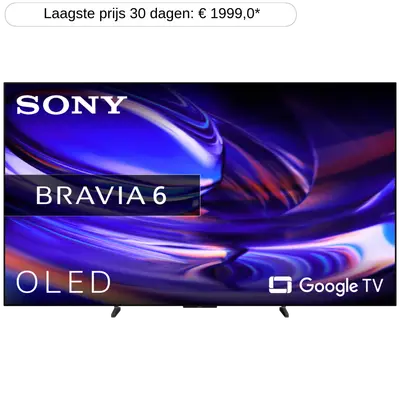 SONY 65'' BRAVIA 6 - 4K OLED TV - Ultra HD 4K - OLED-tv - 65 inch - 2026 bij MediaMarkt
