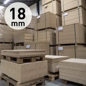 Spaanplaat ondervloer platen 18mm - 83 x 125 cm - 1.04 m2 bij Kwaliteitparket