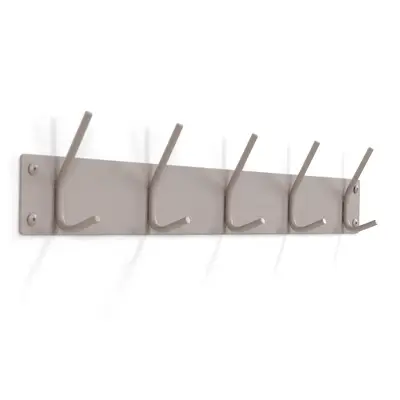 Spinder Design Fusion 5 Wandkapstok - Silky Taupe bij fonQ