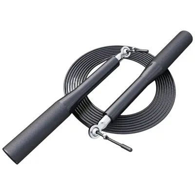 Springtouw Aluminium Zwart bij Gorilla Sports