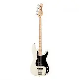 Squier Affinity Series Precision Bass PJ, Maple Fingerboard, Black Pickguard, Olympic White Model 0378553505 Elektrische Bas Gitaar bij Meibergen (Almelo)