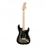 Squier Affinity Series Stratocaster FMT HSS, Maple Fingerboard, Black Pickguard, Black Burst Elektrische Gitaar bij Meibergen (Almelo)