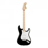 Squier Affinity Series Stratocaster Maple Fingerboard, White Pickguard, Black Elektrische Gitaar bij Meibergen (Almelo)