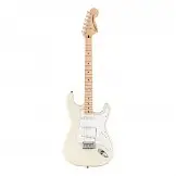Squier Affinity Series Stratocaster Maple Fingerboard, White Pickguard, Olympic White Elektrische Gitaar bij Meibergen (Almelo)