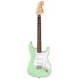 Squier FSR Affinity Series Stratocaster, Laurel Fingerboard, White Pickguard, Surf Green Elektrische Gitaar bij Meibergen (Almelo)
