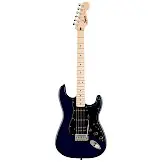 Squier Sonic Stratocaster HSS, Maple Fingerboard, Black Pickguard, Midnight Blue Model 0373203584 Elektrische Gitaar bij Meibergen (Almelo)