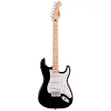 Squier Sonic Stratocaster, Maple Fingerboard, White Pickguard, Black Model 0373152506 Elektrische Gitaar bij Meibergen (Almelo)