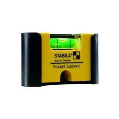 Stabila waterpas Pocket Electric magnetisch clip bij Miedema Tools