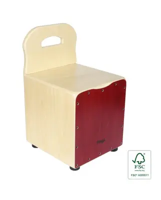STAGG CAJ-KID RD Cajon Kid bij Huigens Music