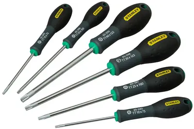 STANLEY FATMAX 6-DELIGE SCHROEVENDRAAIERSET TORX bij Toolsvoordelig