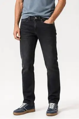 STAPLER regular fit jeans - zwart bij Wehkamp
