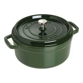 Staub - La Cocotte Braadpan 26 cm - Basilicum bij Kookgigant