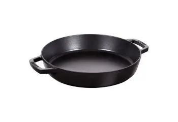STAUB PAELLAPAN 34 CM - ZWART bij Kookshop de Pepermolen