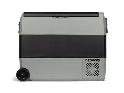 Steamy-E Dual Zone 60 elektrische koelbox op wielen - 56L bij Obelink
