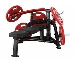 Steelflex Plate Loaded Flat Bench Halterbank bij Fitnesskoerier
