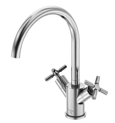 Steinberg 250 - Wastafelkraan met waste, chroom 250 1500 bij Sanitino