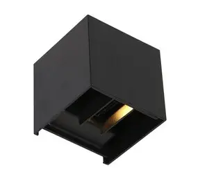 Steinhauer Buitenlamp Boxx incl. LED 2 lichts dag nacht sensor zwart bij Lamponline