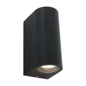 Steinhauer Buitenlamp Logan 1496ZW Zwart inclusief 2 x GU10 lichtbron bij Breman Verlichting