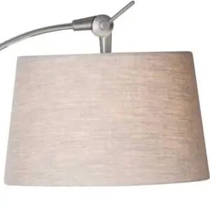 Steinhauer Lampenkap K1007R grof grijs linnen bij Breman Verlichting