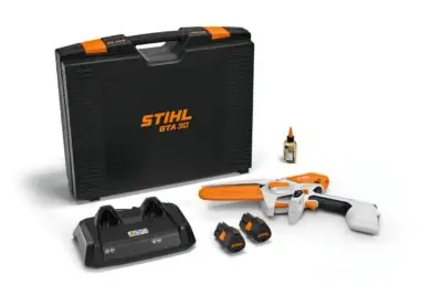 Stihl GTA 30 mini Accu kettingzaag bij DeTuinmachine.nl (DBS Maaitechniek)