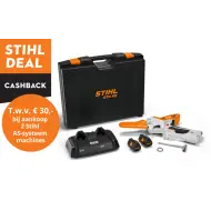 Stihl mini accukettingzaag GTA 40, set bij Bosgra