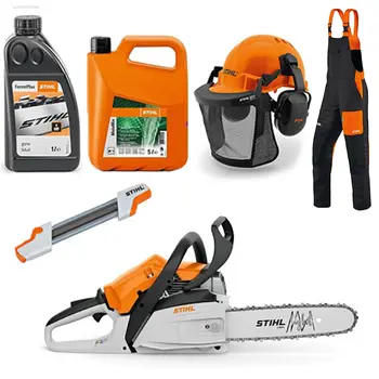 STIHL MS 162 benzine kettingzaag starters set bij Detuinmachineshop