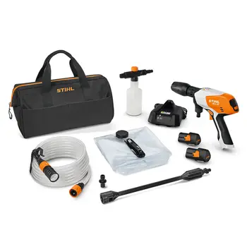 STIHL RCA 20 accu hogedrukreiniger set bij Detuinmachineshop