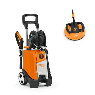 STIHL RE 130 Plus Hogedrukreiniger met Terrasreiniger bij Keizers.nu