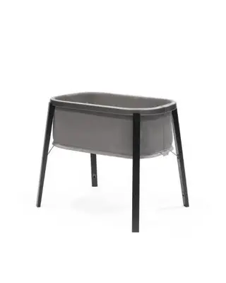 Stokke Snoozi Wieg Graphite Grey bij Babyplanet