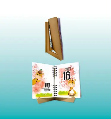 Studio Light - Essentials - Canvas and Collage - Wooden Standard A5 bij HobbyVision