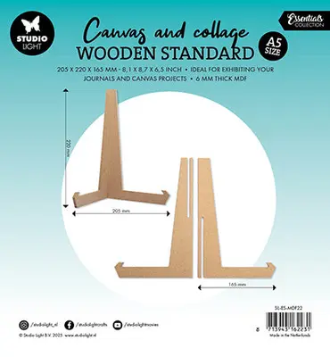 Studio Light SL Journal & Canvas Stand MDF - A5 Essentials nr.22 bij Scraphut