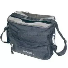 Stuurtas Basil Mali Zwart Inh. 8 Ltr bij FietsParts